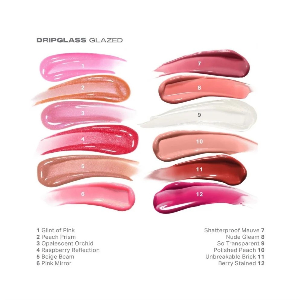Morphe Dripglass Glazed High Shine Lip Gloss Shade: So Transparent 🆕